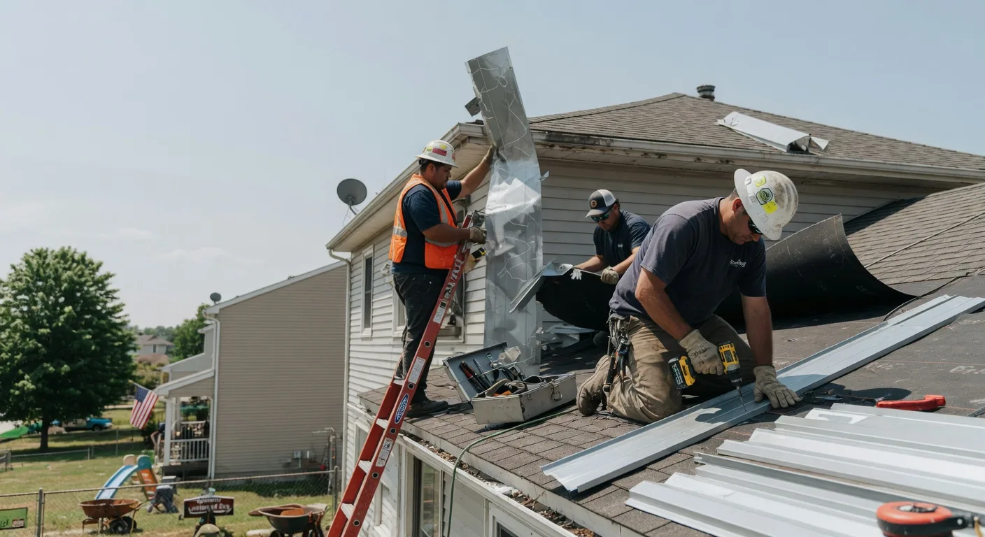 Storm Damage Metal Roof Repair in Green Mountain Falls, CO